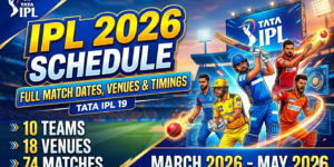 IPL 2026 Schedule Full Match Dates, Venues & Timings (TATA IPL 19)
