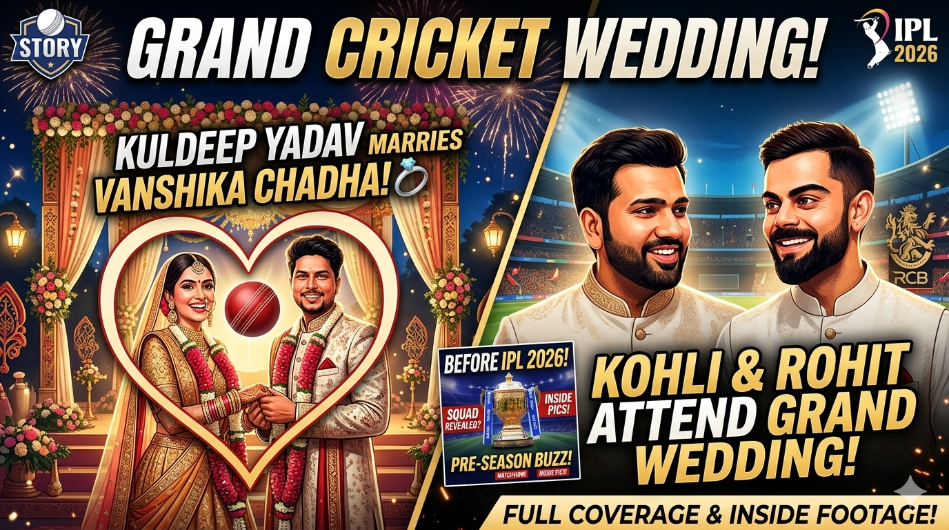Kuldeep Yadav Marries Vanshika Chadha