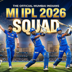MI IPL 2026 Squad