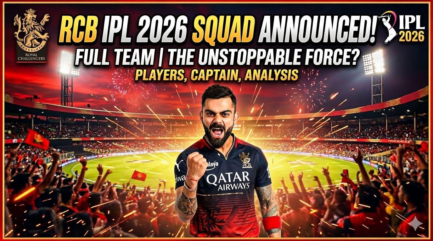 RCB IPL 2026 Squad